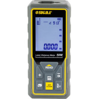 Лазерний далекомір Sigma 50 м  точний та зручний інструмент для швидкого вимірювання